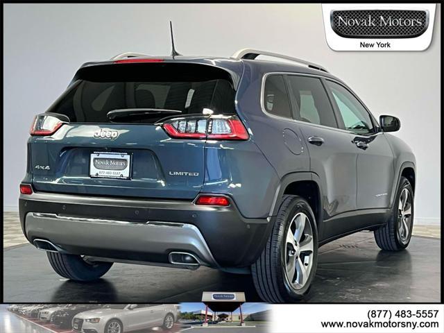 used 2021 Jeep Cherokee car, priced at $25,395