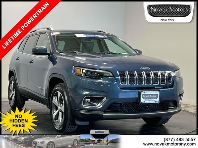 used 2021 Jeep Cherokee car, priced at $25,395