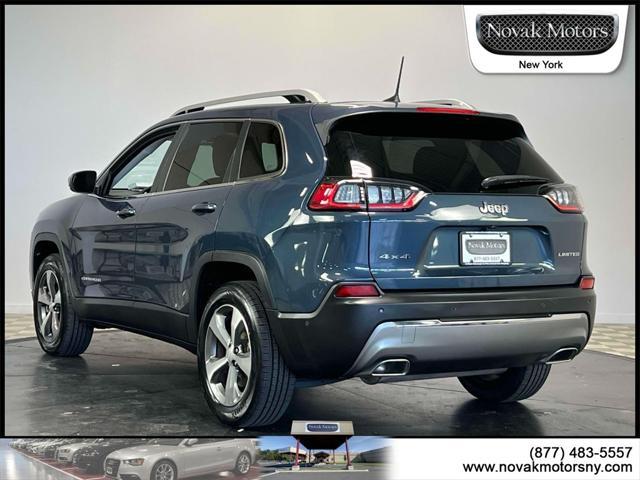 used 2021 Jeep Cherokee car, priced at $25,395