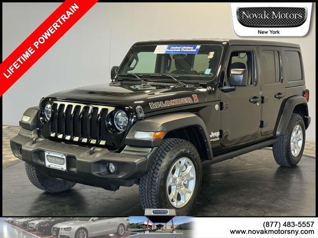 used 2021 Jeep Wrangler Unlimited car, priced at $36,495