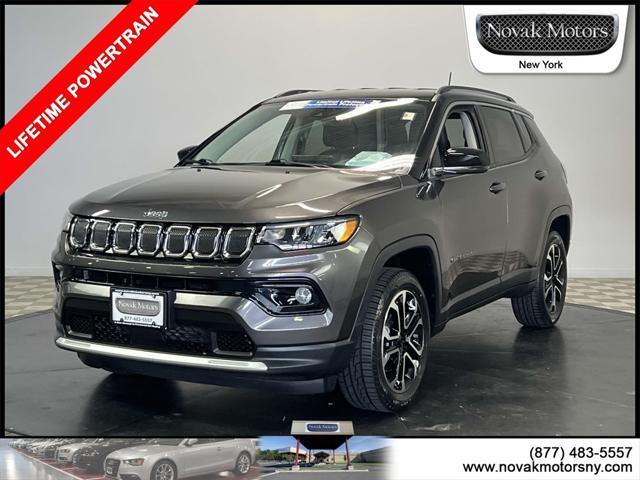 used 2022 Jeep Compass car, priced at $21,961