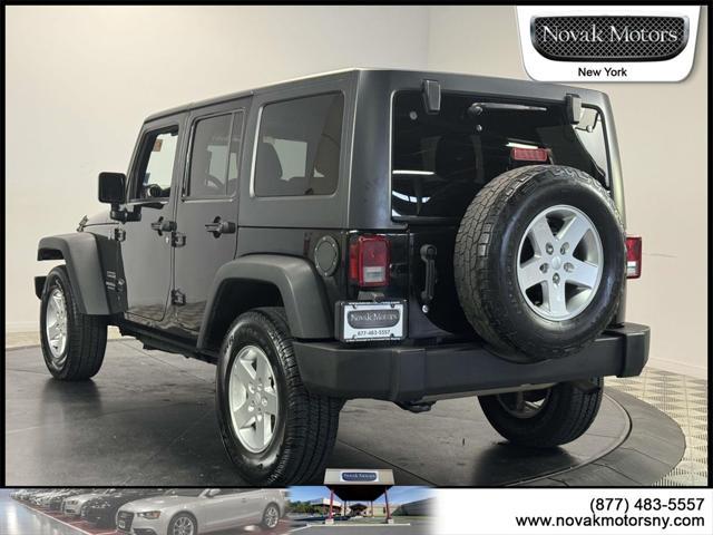 used 2016 Jeep Wrangler Unlimited car, priced at $20,895