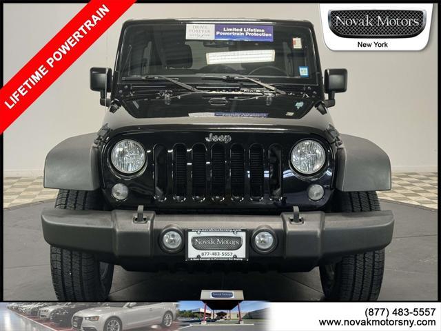 used 2016 Jeep Wrangler Unlimited car, priced at $20,895