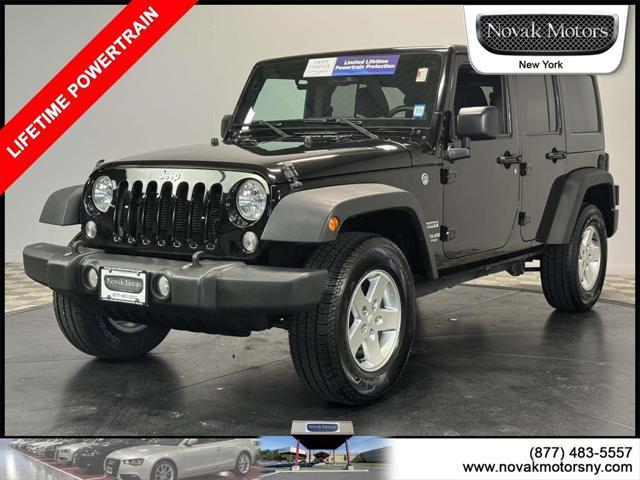 used 2016 Jeep Wrangler Unlimited car, priced at $20,895