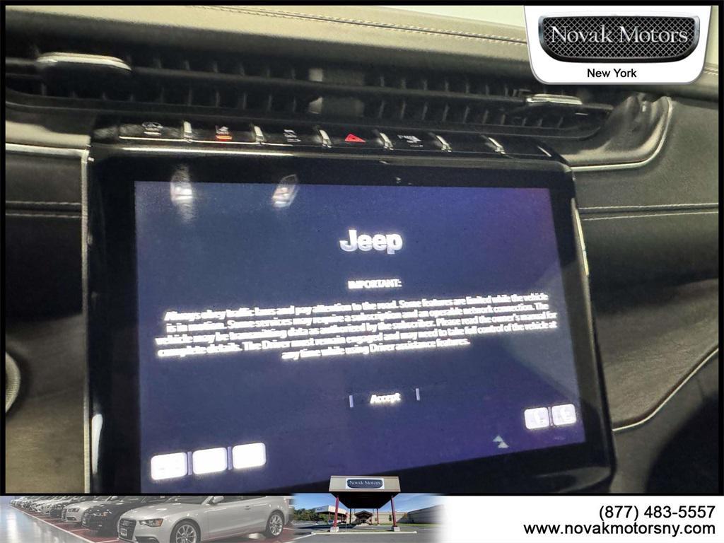 used 2022 Jeep Grand Cherokee L car, priced at $39,599