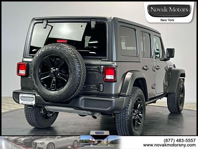 used 2021 Jeep Wrangler Unlimited car, priced at $38,595