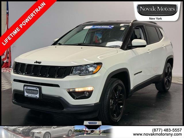used 2021 Jeep Compass car, priced at $23,695