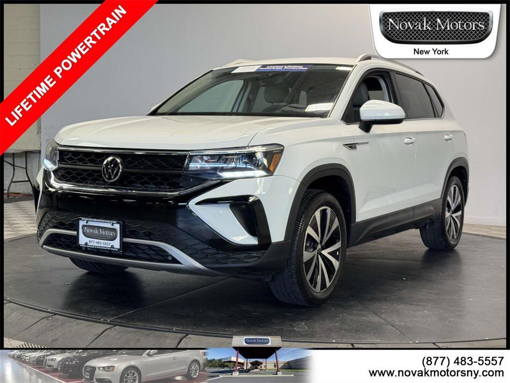 used 2022 Volkswagen Taos car, priced at $25,595