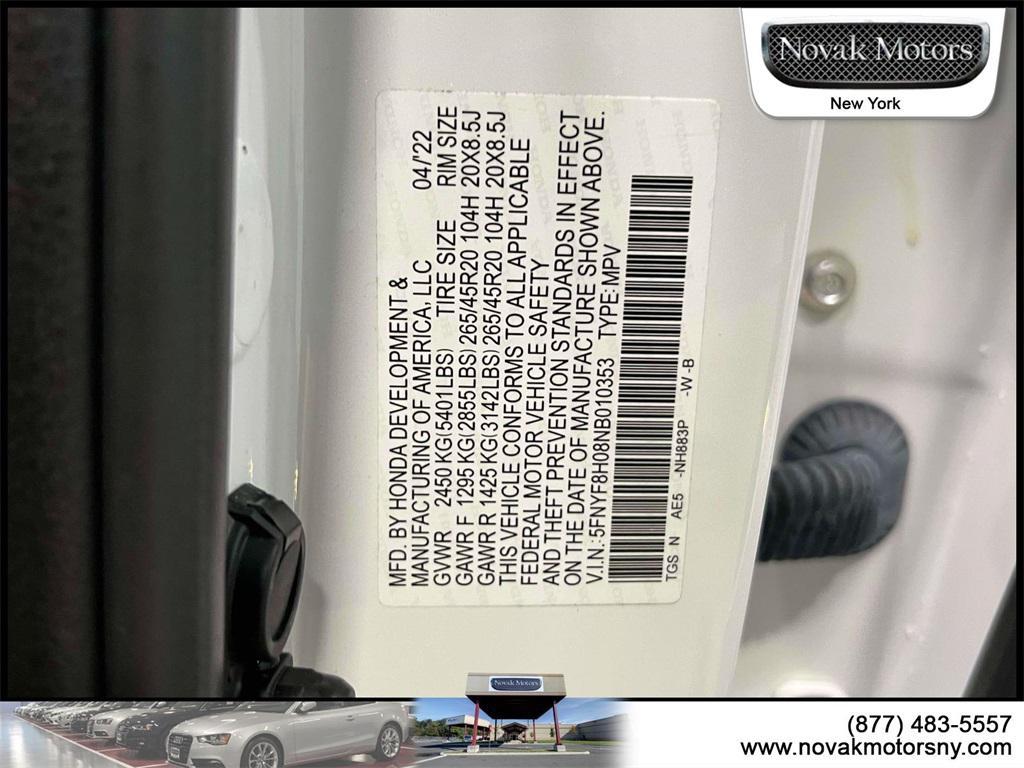 used 2022 Honda Passport car, priced at $35,490