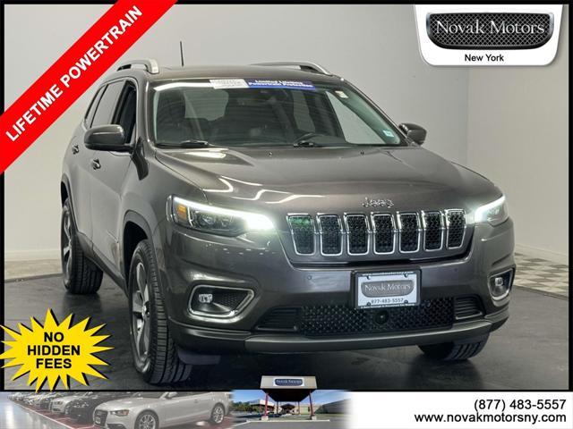 used 2021 Jeep Cherokee car, priced at $24,656
