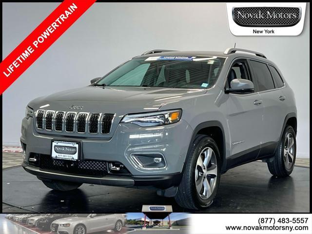 used 2021 Jeep Cherokee car, priced at $25,695