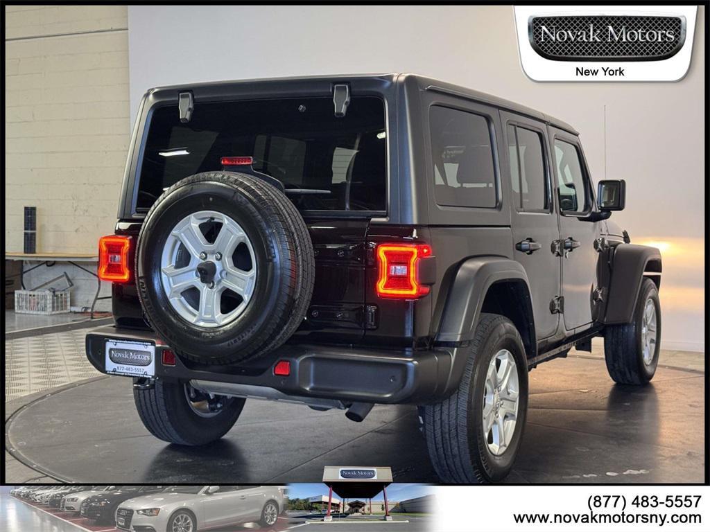 used 2022 Jeep Wrangler Unlimited car, priced at $32,895