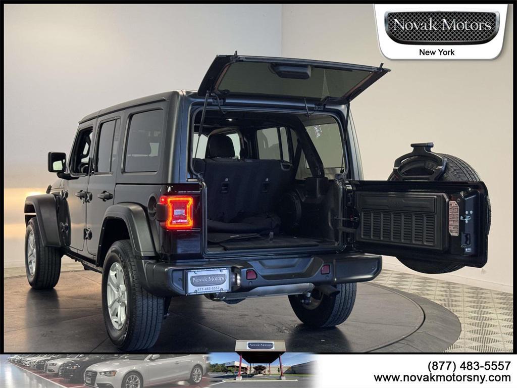 used 2022 Jeep Wrangler Unlimited car, priced at $32,895