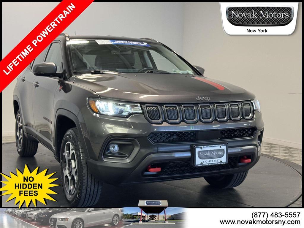 used 2022 Jeep Compass car, priced at $25,595