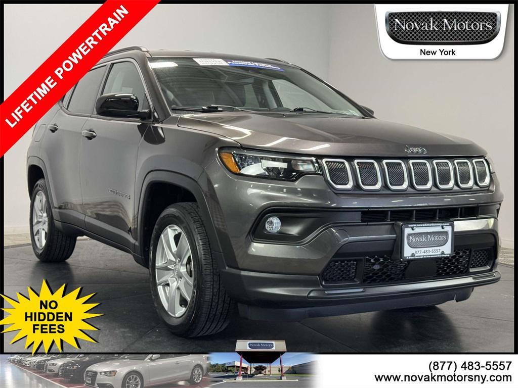 used 2022 Jeep Compass car, priced at $23,595