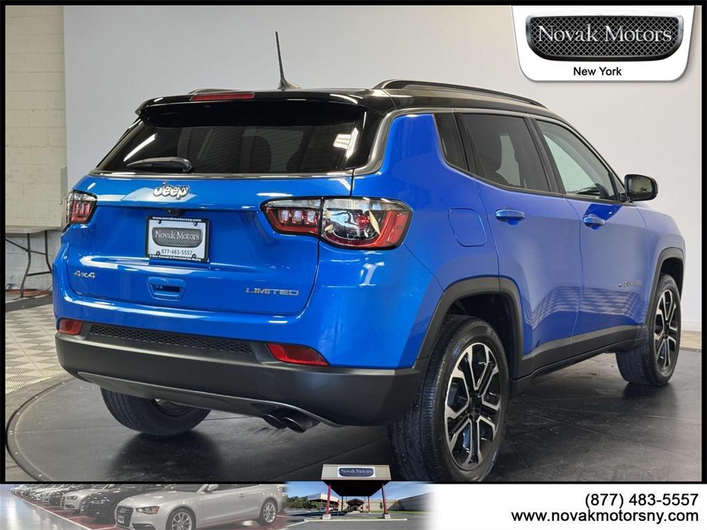 used 2022 Jeep Compass car, priced at $22,995