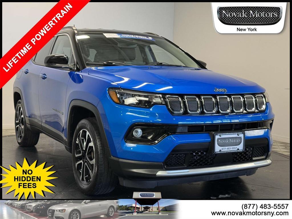 used 2022 Jeep Compass car, priced at $22,995