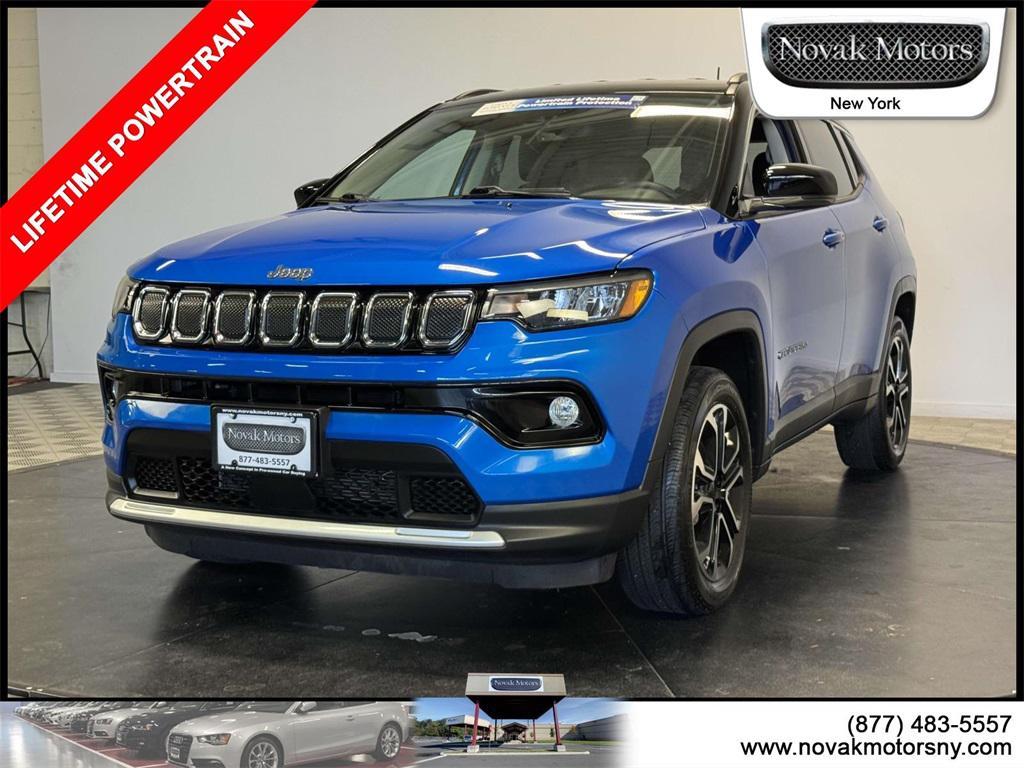 used 2022 Jeep Compass car, priced at $22,995