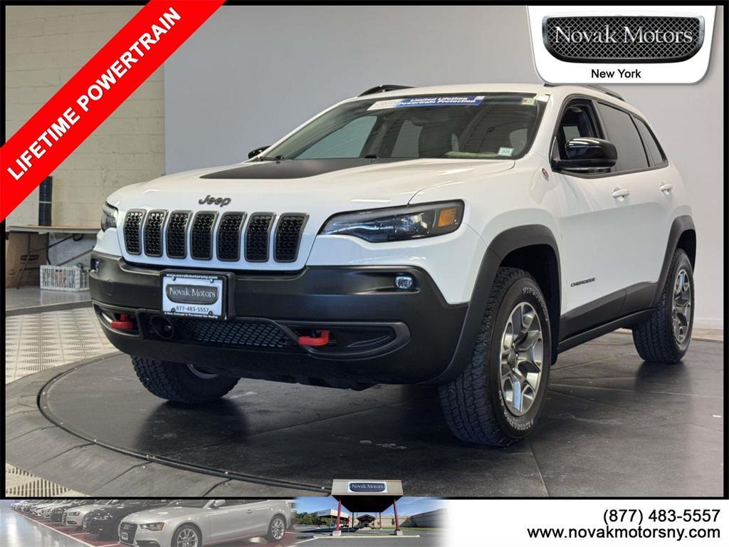 used 2022 Jeep Cherokee car, priced at $28,995