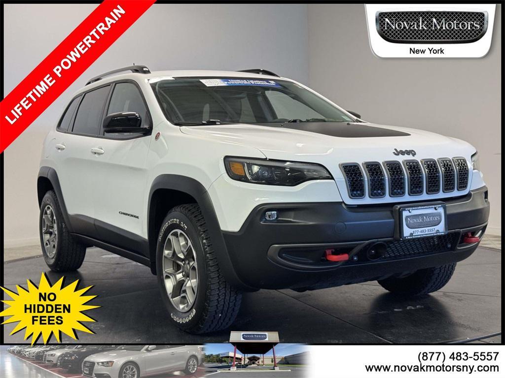 used 2022 Jeep Cherokee car, priced at $28,995