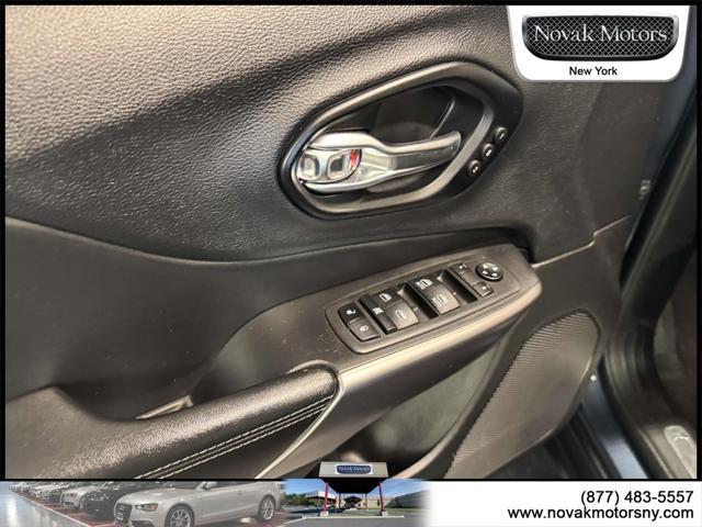 used 2021 Jeep Cherokee car, priced at $25,495