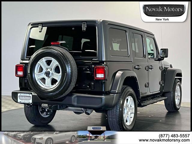 used 2021 Jeep Wrangler Unlimited car, priced at $33,990