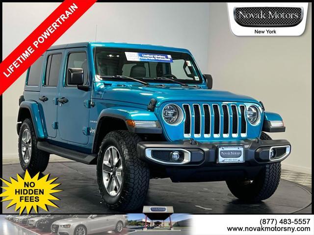 used 2020 Jeep Wrangler Unlimited car, priced at $35,195