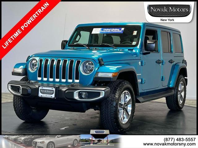 used 2020 Jeep Wrangler Unlimited car, priced at $35,195