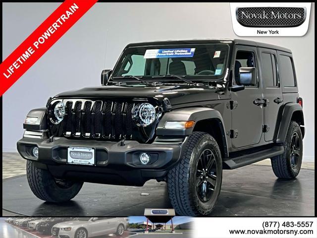 used 2021 Jeep Wrangler Unlimited car, priced at $34,895