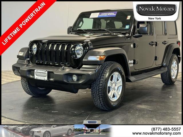 used 2019 Jeep Wrangler Unlimited car, priced at $25,000