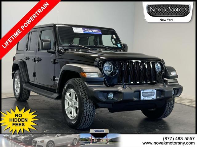 used 2019 Jeep Wrangler Unlimited car, priced at $26,295