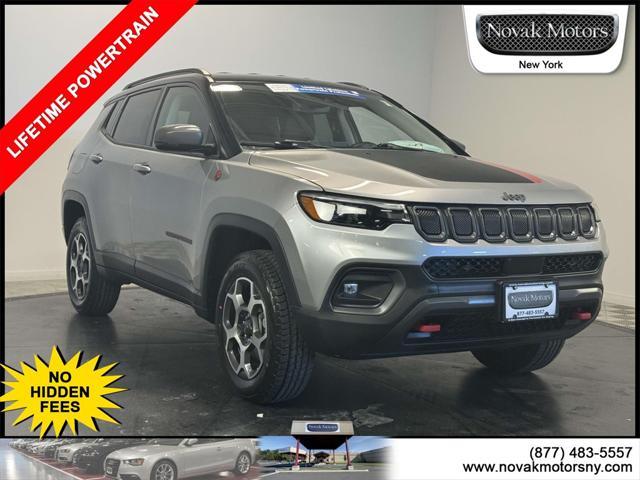 used 2022 Jeep Compass car, priced at $25,500