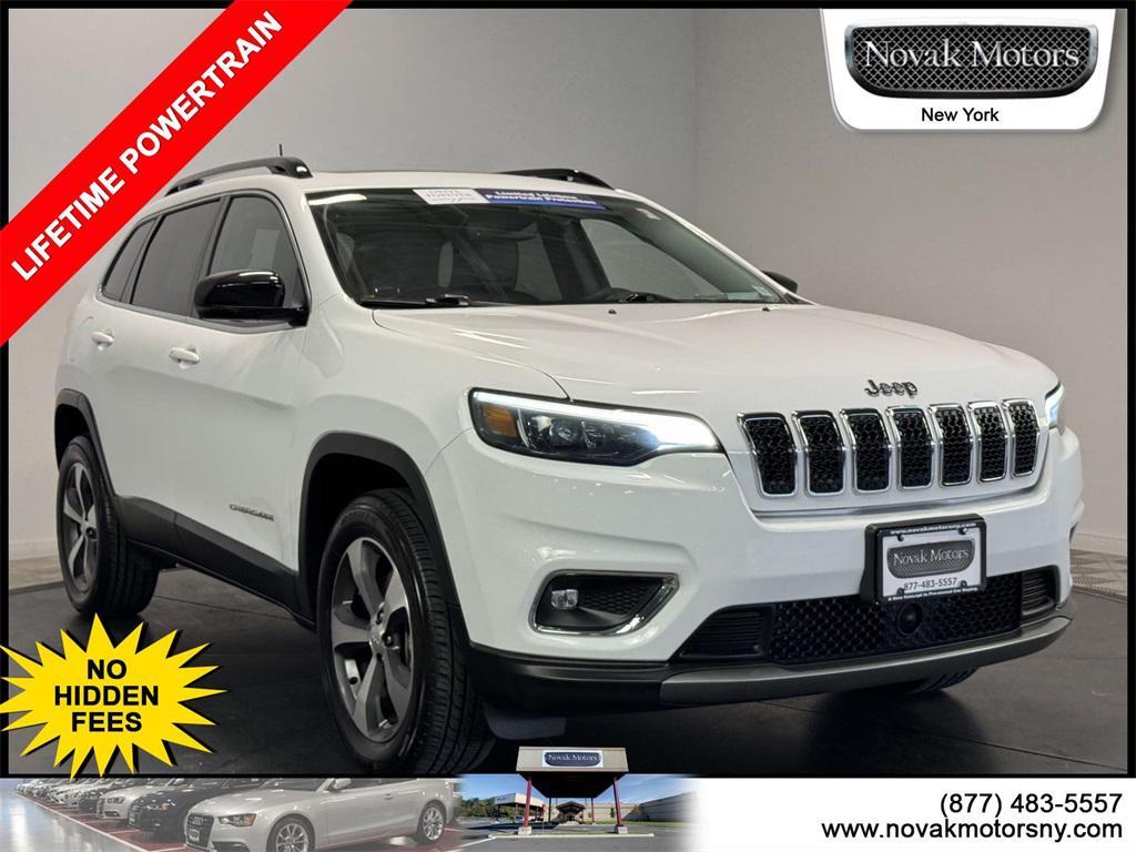 used 2022 Jeep Cherokee car, priced at $25,595