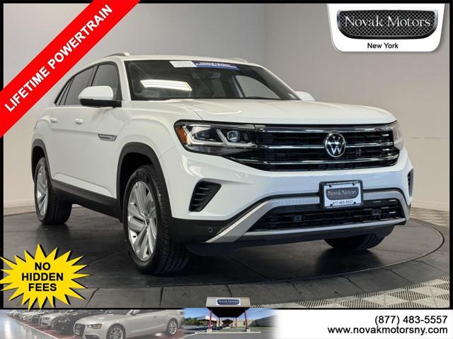 used 2022 Volkswagen Atlas Cross Sport car, priced at $29,895