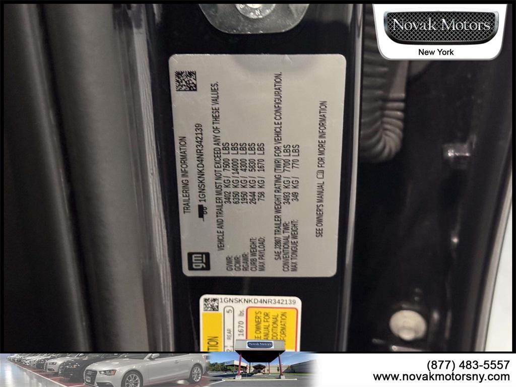 used 2022 Chevrolet Tahoe car, priced at $53,295