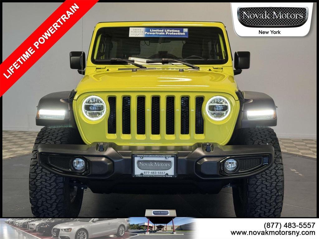 used 2022 Jeep Wrangler Unlimited car, priced at $40,495