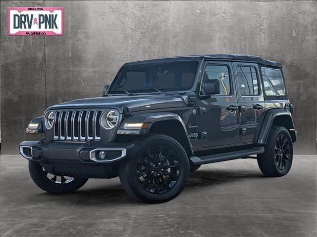used 2021 Jeep Wrangler Unlimited 4xe car, priced at $39,758