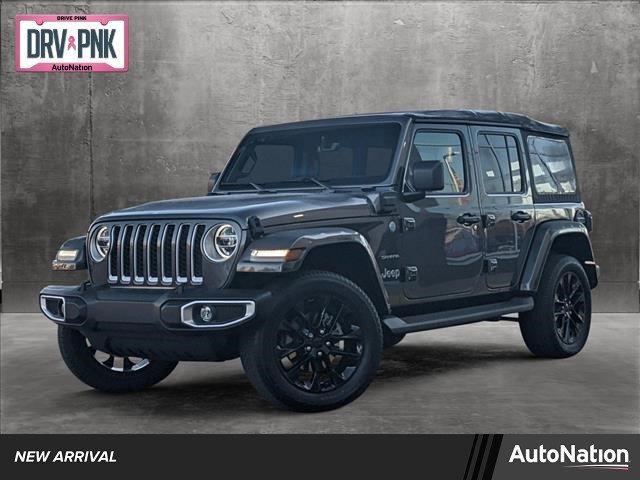 used 2021 Jeep Wrangler Unlimited 4xe car, priced at $38,428