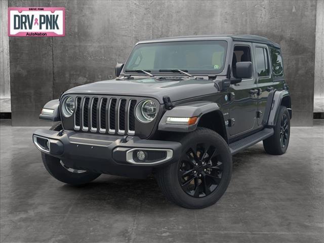 used 2021 Jeep Wrangler Unlimited 4xe car, priced at $34,998