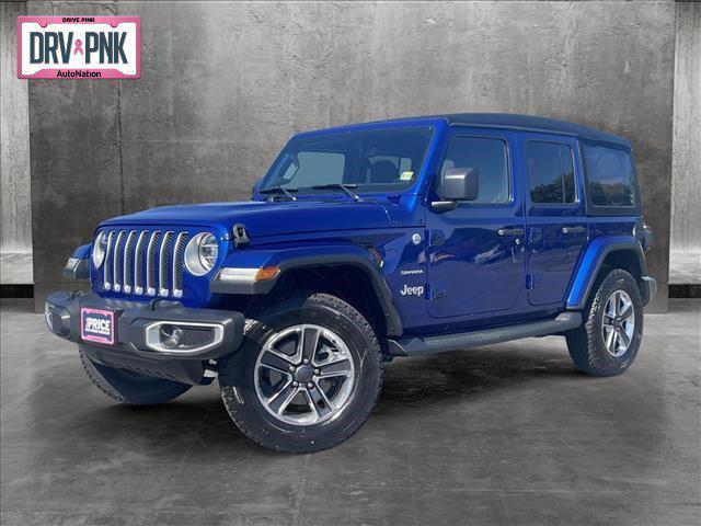 used 2020 Jeep Wrangler Unlimited car, priced at $28,998