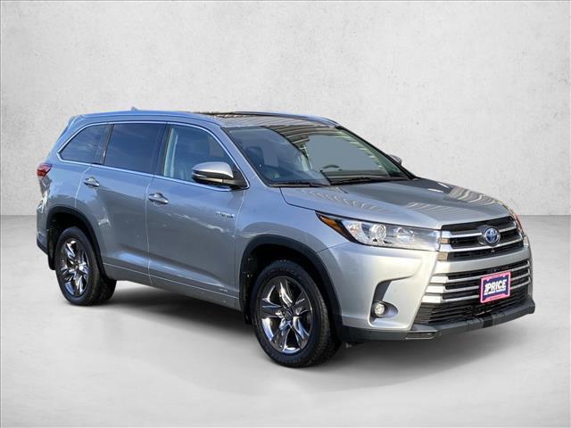 used 2019 Toyota Highlander Hybrid car, priced at $25,998