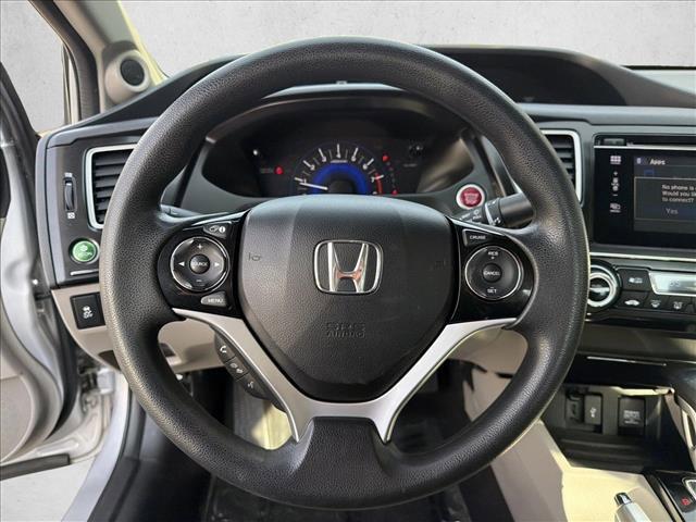 used 2015 Honda Civic car, priced at $9,828