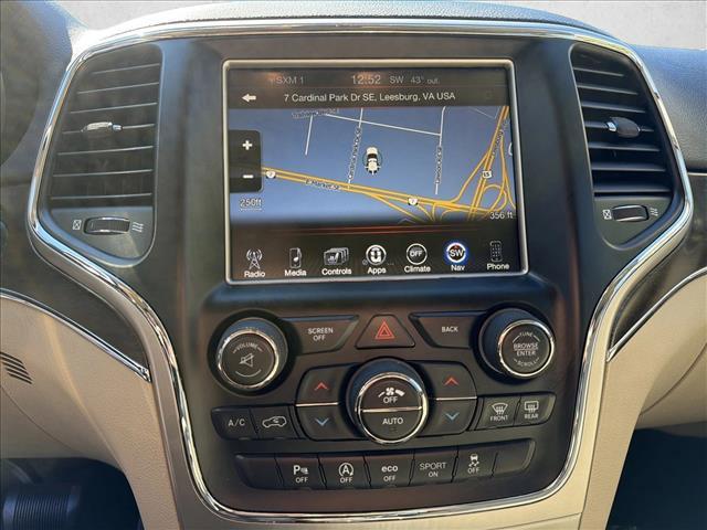 used 2017 Jeep Grand Cherokee car, priced at $13,498