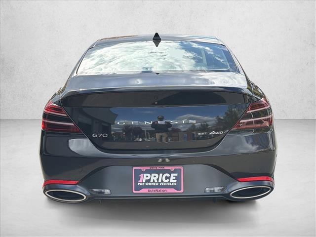 used 2022 Genesis G70 car, priced at $28,428