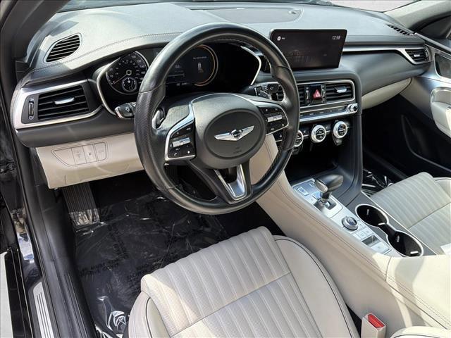 used 2022 Genesis G70 car, priced at $28,428