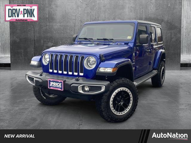 used 2018 Jeep Wrangler Unlimited car, priced at $25,728