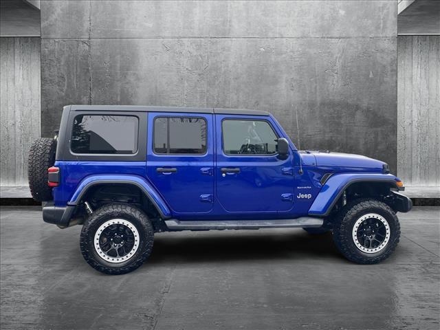 used 2018 Jeep Wrangler Unlimited car, priced at $25,728