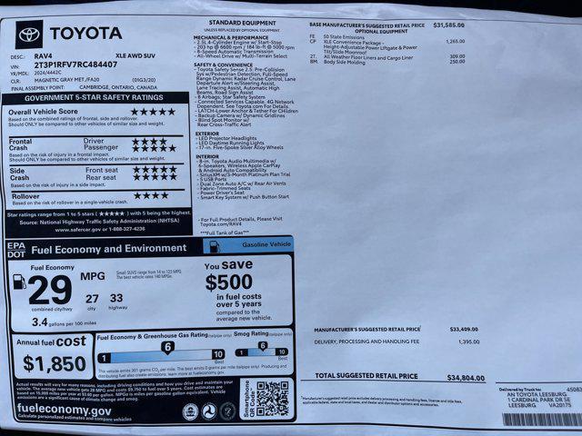 used 2024 Toyota RAV4 car, priced at $31,928