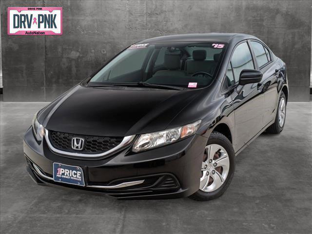 used 2015 Honda Civic car, priced at $15,498