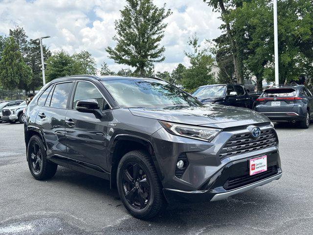used 2021 Toyota RAV4 Hybrid car, priced at $29,928